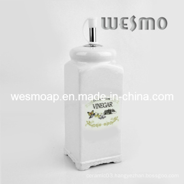 Porcelain Vinegar Bottle Oil Container (WKC0337A)